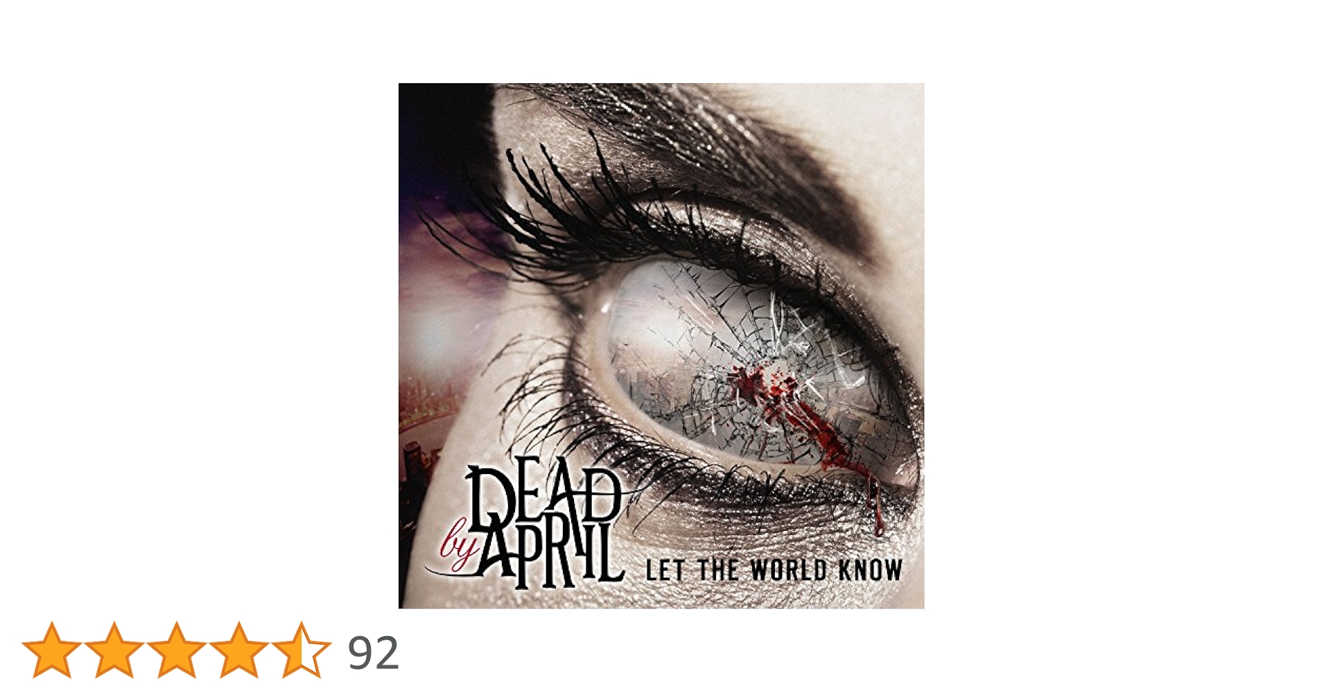 [廃盤]THE VITRIOL April CD Amazon.co.jp: DEAD BY APRIL: ミュージック