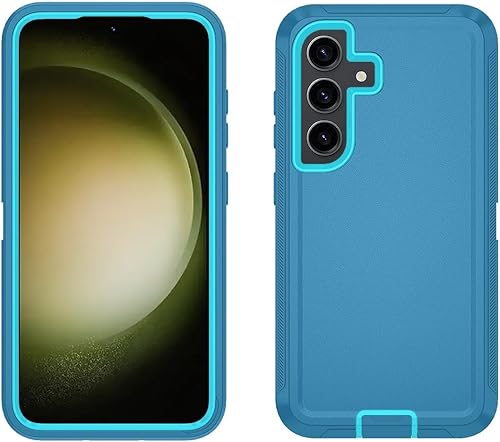 Miniatura 8 de FOGEEK Case for Samsung Galaxy S24 Ultra (2024), 3-Layer Super Full Heavy Duty Rugged Case Belt Clip Holster Kickstand Protective Case Cover (Black