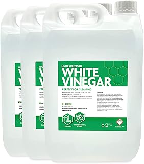 Hexeal HIGH STRENGTH WHITE VINEGAR | 15L | Cleaning - Grease remover, Surface cleaner, Floor and Window cleaner