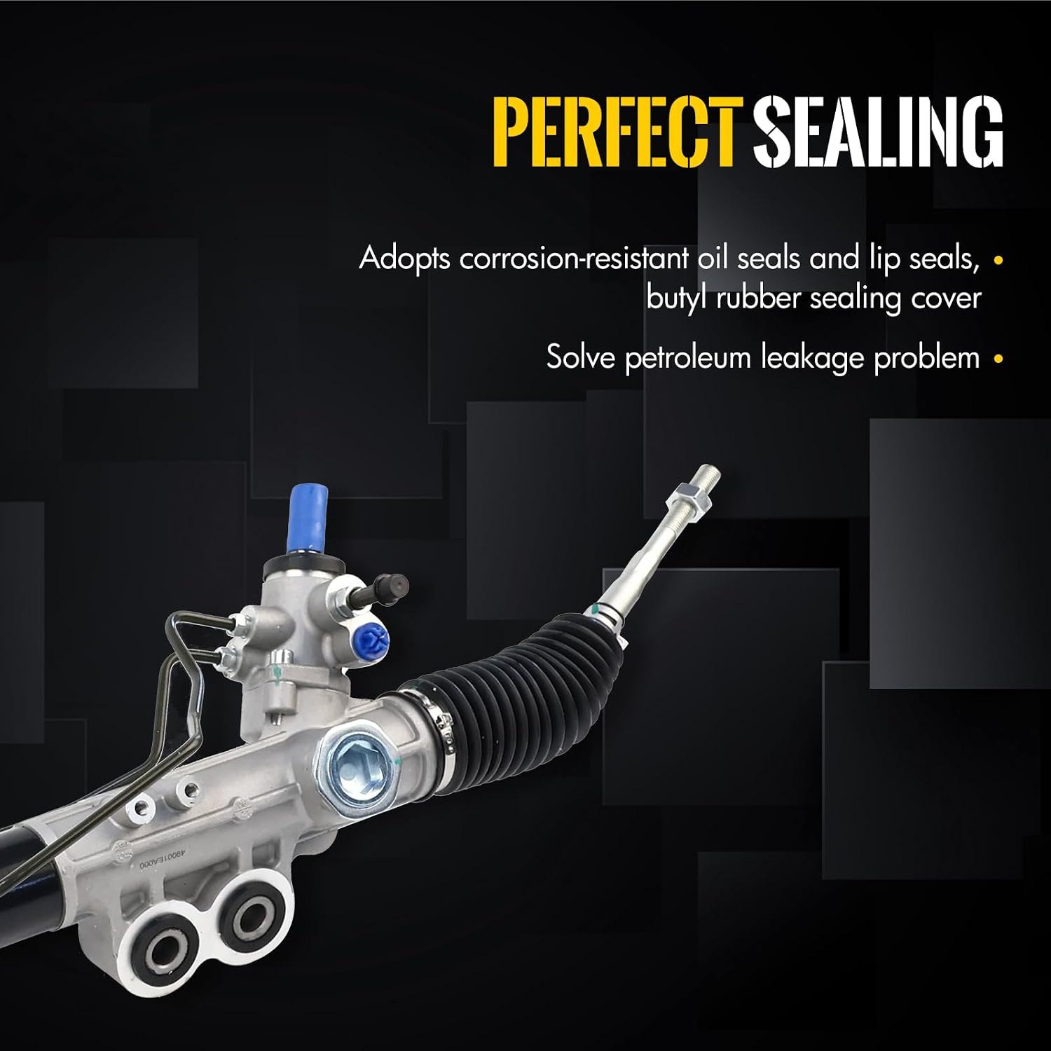 KUSATEC New Power Steering Rack and Pinion Assembly Compatible with Nissan Frontier 2005-2020 Pathfinder 2005-2012 Xterra 2005-2015 26-3033 49001EA000 48521EA025