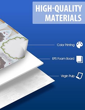 CubicFun 3D Puzzle - Puzzles for Kids Ages 8-10 New York City STEM Projects Arts and Crafts for Kids Ages 8-12 - Toys for Girls 8-10 - 8 Year Old Girl Birthday Valentine Gift for Kid 8-12