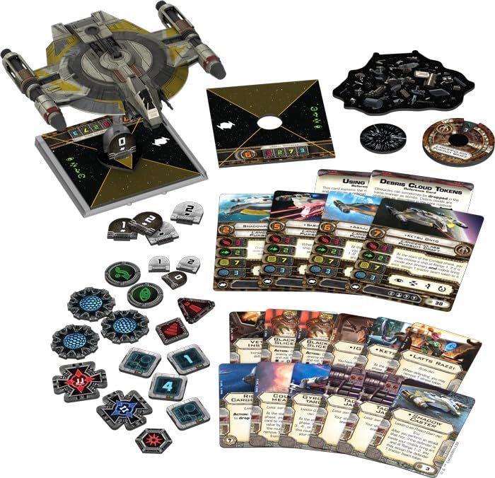 Fantasy Flight Games Star Wars X-Wing: Miniatures Shadow Caster - English, Multicoloured, Medium - Image 3