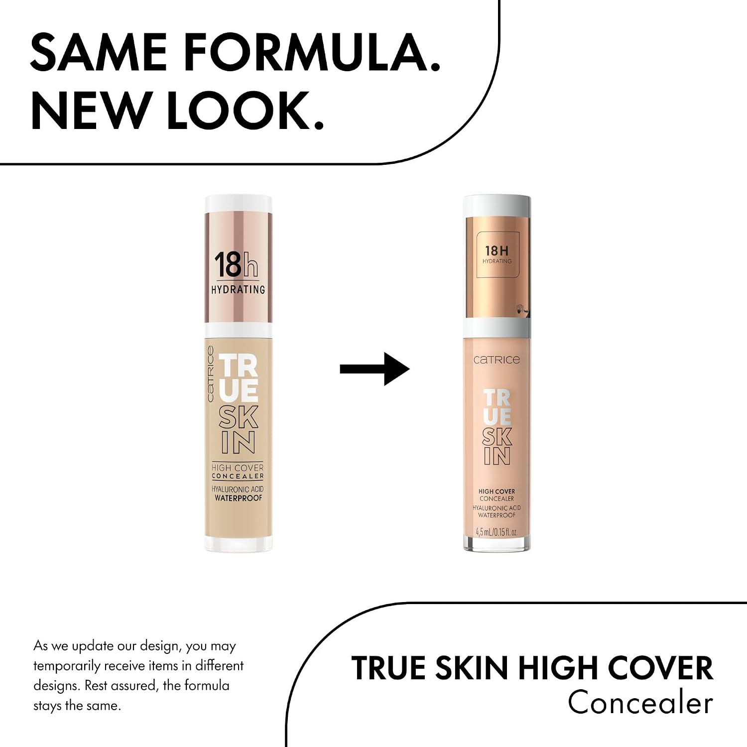 Catrice True Skin High Cover Concealer 002 Nawilżający korektor matowe wykończenie i wysokie krycie bez efektu maski długotrwałość zapobieganie wypryskom emolient
