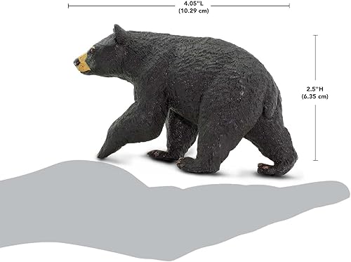 Miniatura 3 de Safari Ltd Wild Safari - Oso negro de vida silvestre de América del Norte