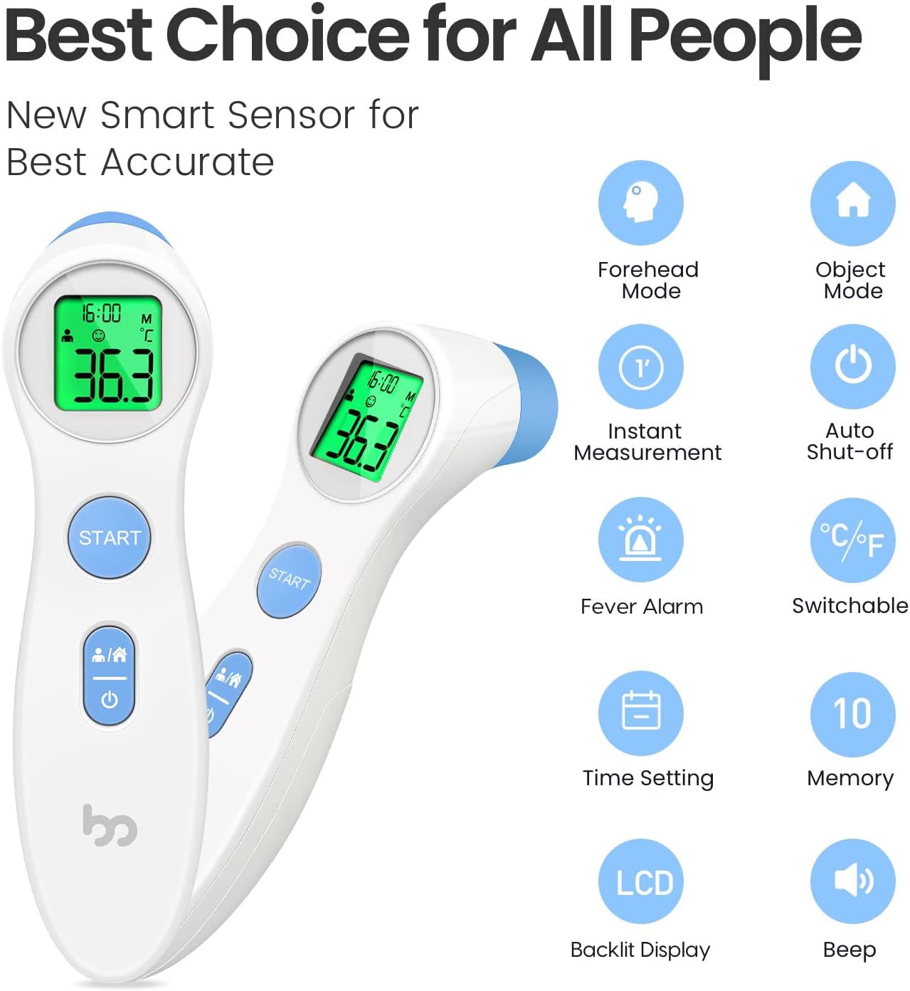 Infrared thermometer features overview