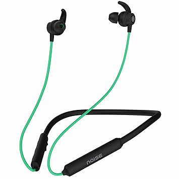 Noise Tune Active Bluetooth Wireless Headset with Upto 10 Hour Playtime, IPX5 Water Resistant, 10mm Dynamic Drivers for Great Wireless Sound (Mint Green)