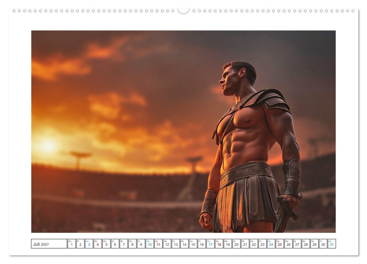 Männer des Imperiums (hochwertiger Premium Wandkalender 2027 DIN A2 quer), Kunstdruck in Hochglanz: Erlebe die Kraft, Eleganz und Faszination der Männer des Imperiums. (CALVENDO Erotik)