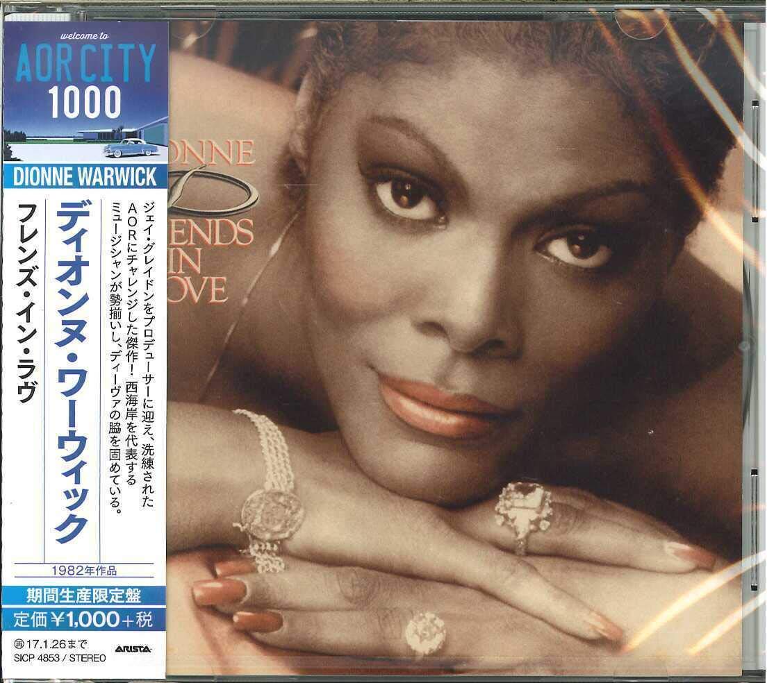 Dionne Warwick-Friends In Love-CD Ltd/Ed Remastered Reissue Japan