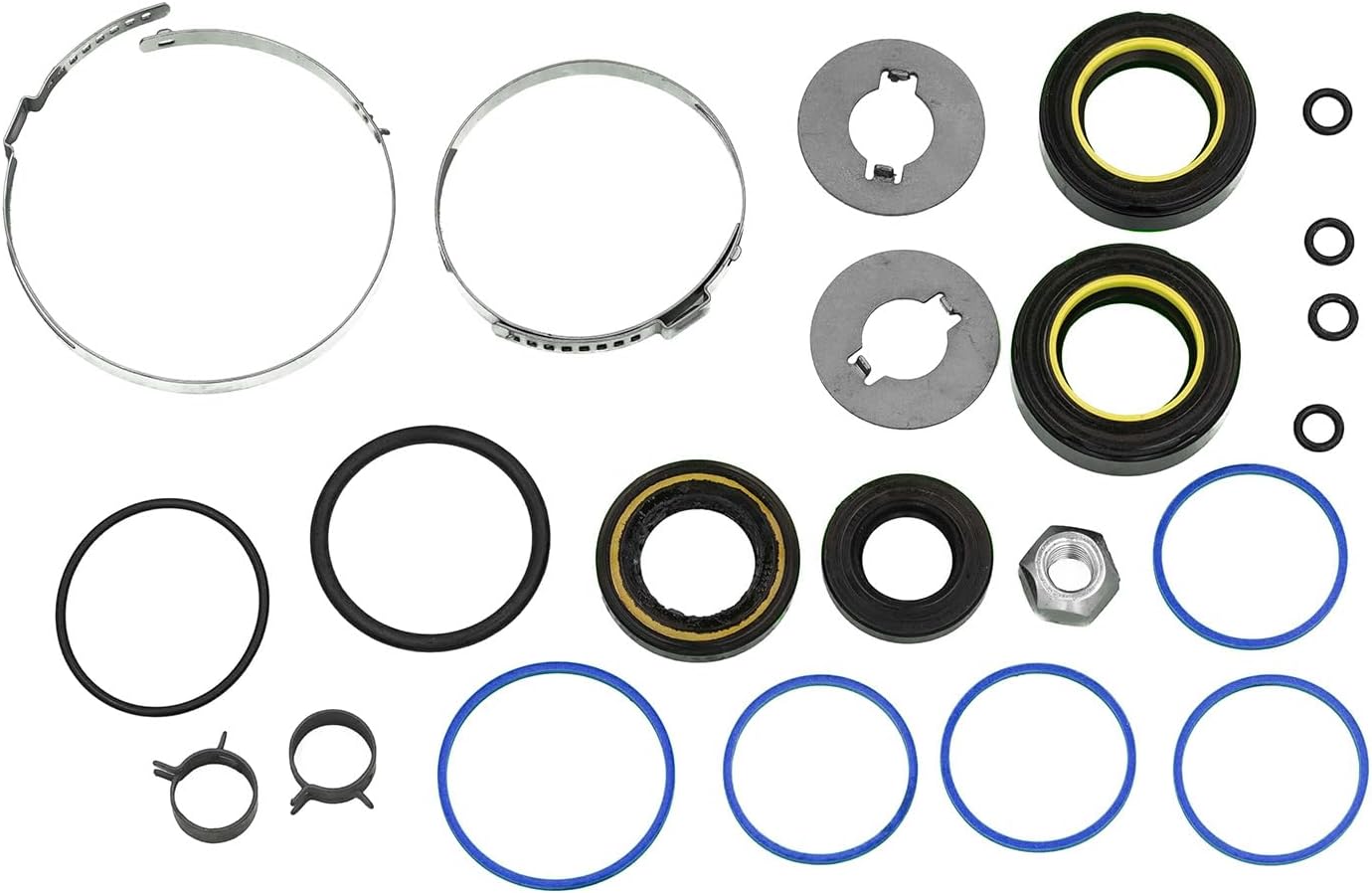 Power Steering Seals - Power Steering Rack and Pinion Seal Kit for Mitsubishi Eclipse and Spyder 1995-1999 | Precision Fit Auto Replacement Part
