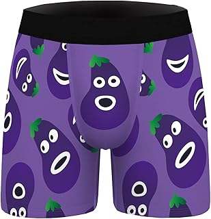 Aueyan Mens Boxer Briefs Funny Novelty Underwear Hilarious Gifts for Men No Fly