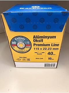 Karbosan Ao Flap Disk 115X22,23Mm -40 Kum Konik - 