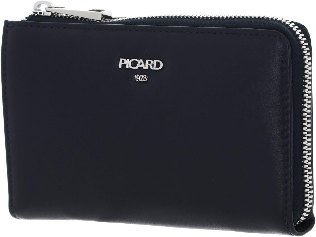 Picard Toscana Women's Glasses Case Made of Real Leather Medium with Open Glasses Case Everyday Going Out