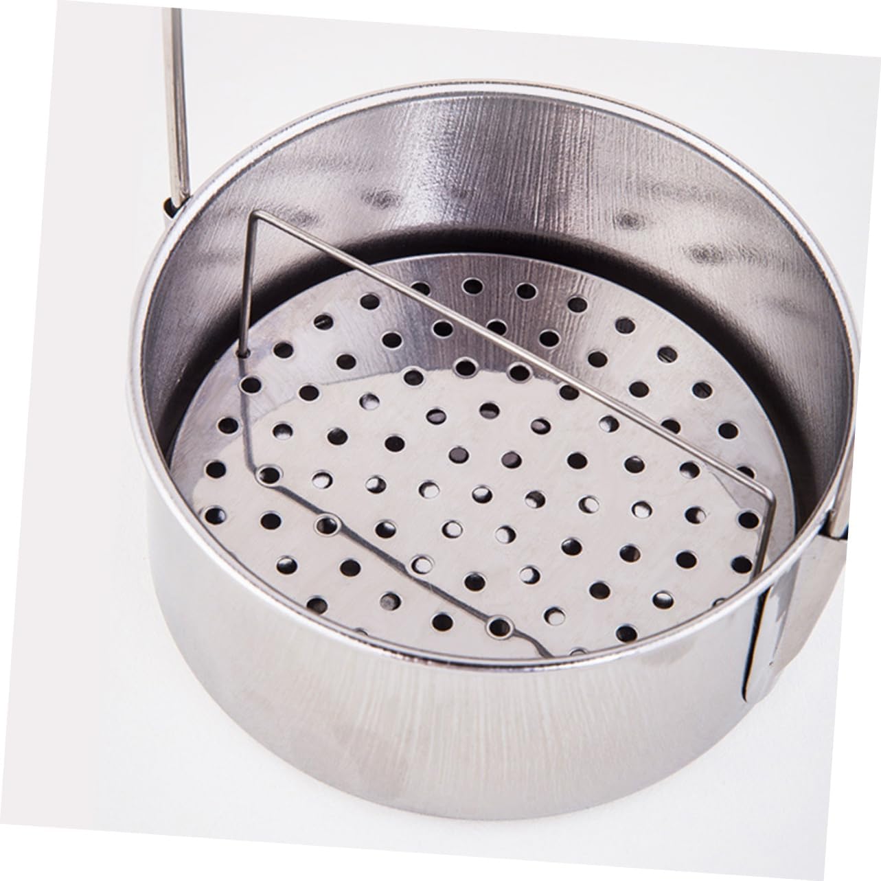 2pcs Stainless Steel Brush Washer Watercolor Pencil Wash Bucket Oil Paint Brush Cleaner No Lid Art Supplies Multifunctional Drawing Painting Tool