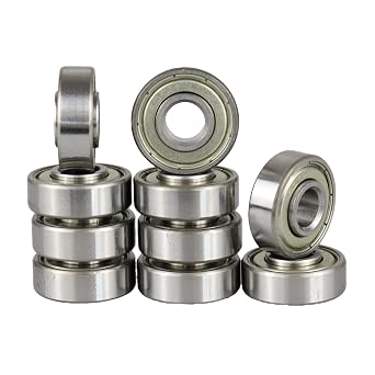 10pcs 608 Non-Standard Ball Bearings 8x22x7x9 ABEC-5 Bore Protruding Heightening The Inner Ring Bearing Ball Bearing with heightened Inner Ring