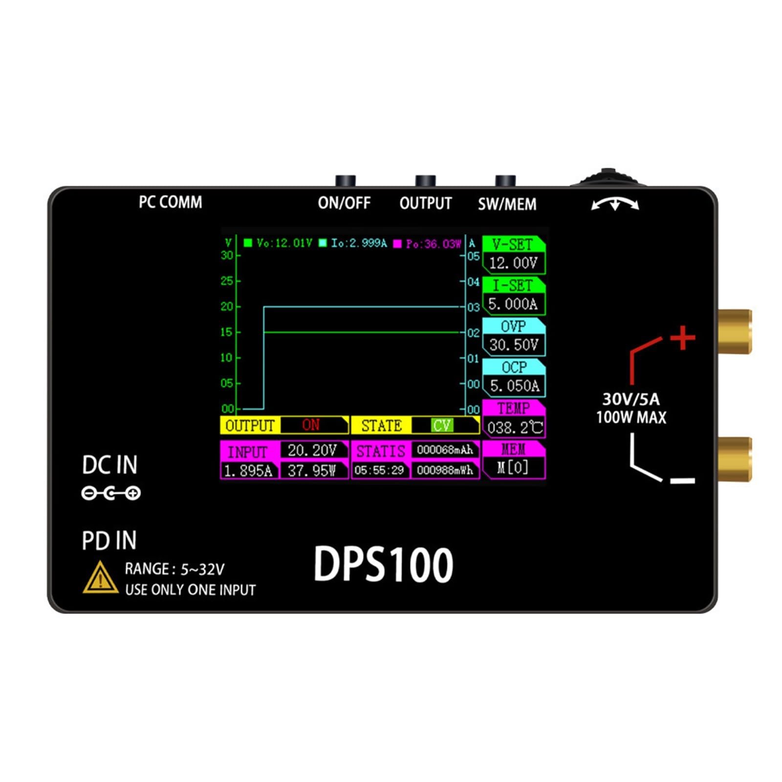 Alimentation portable haute puissance 100W pour ateliers et réparations