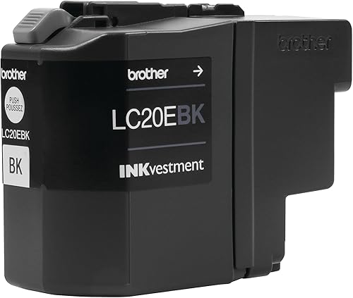Miniatura 4 de Brother LC20EBK cartucho de tinta de alto rendimiento., Tinta negra