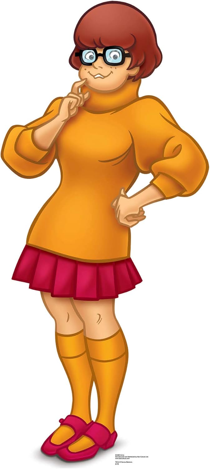 Star Cutouts SC686 Velma Scooby Doo Cardboard Cut Out