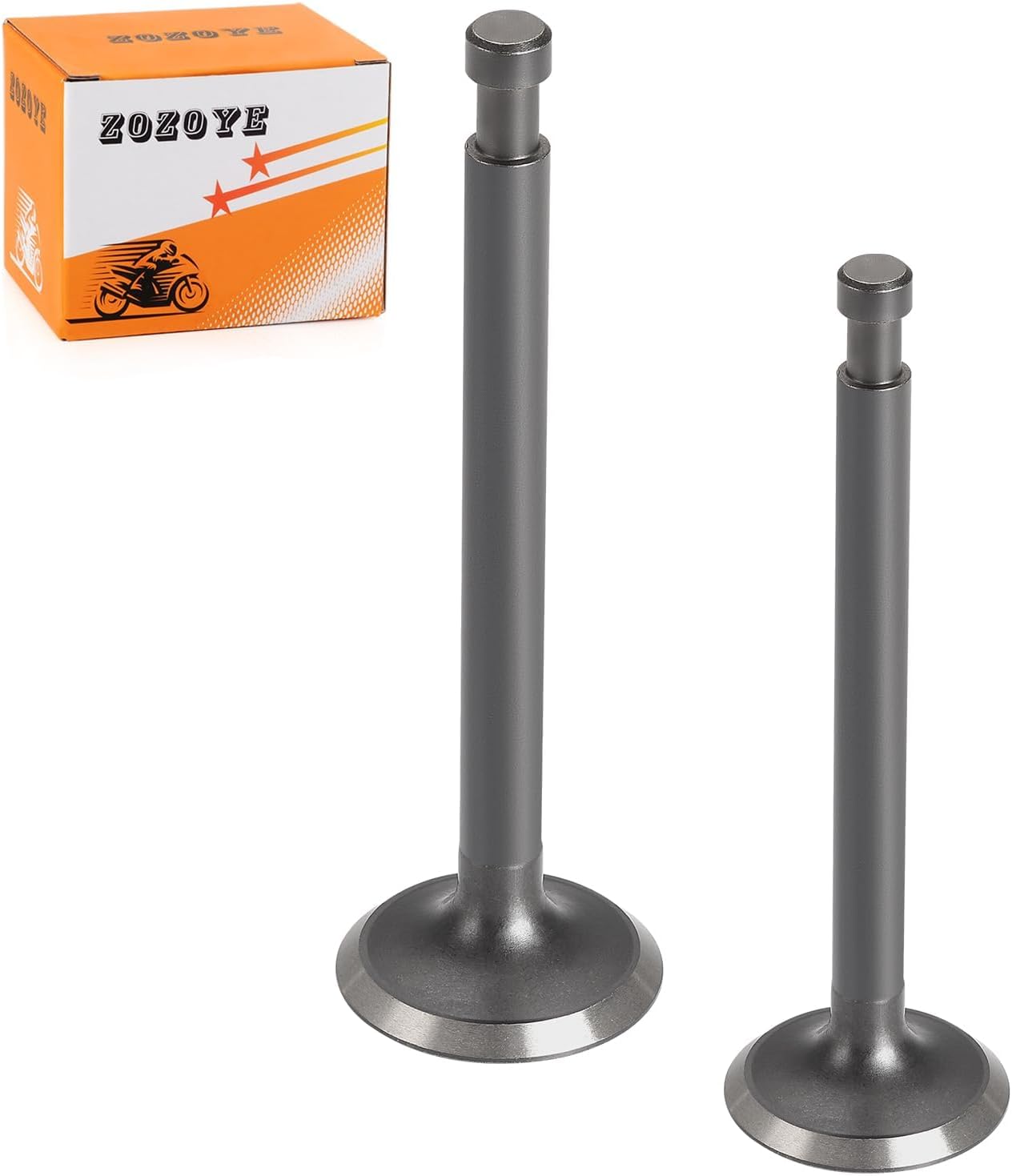 Exhaust & Intake Valve Set for Club Car 4 Cycle Gas Golf Cart 341cc Engine 1984-1991 1012513 1012514