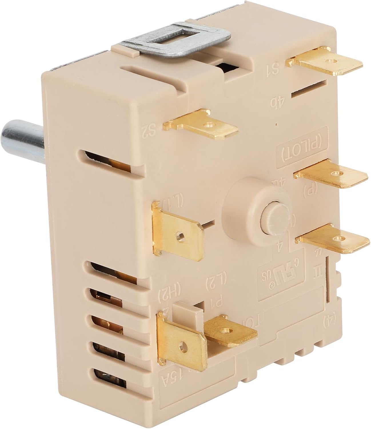 EBF62174907 EBF62174904 EBF62174902 Infinite Switch Compatible with LG Range Surface Element Control, EBF62174904 Infinite Switch Replaces for LG PER001-225 D, for Stove Replacement Parts