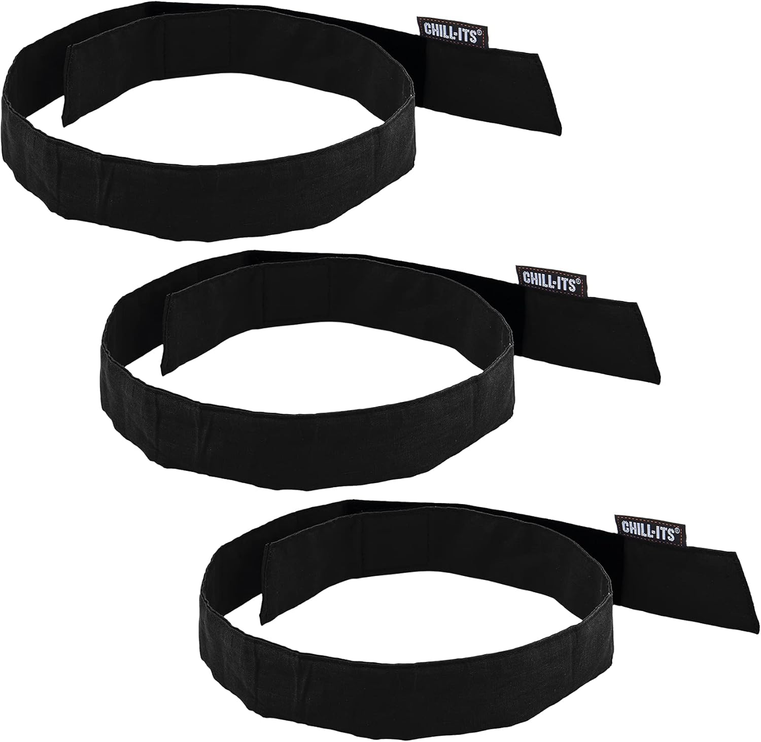 Ergodyne Chill Its 6705 Cooling Bandana, Evaporative Polymer Crystals for Cooling Relief, Quick and Secure Fit - Novelty Bandanas - 