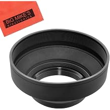 67mm Soft Rubber Lens Hood for Nikon D5600, D7500 with AF-S DX NIKKOR 18-140mm f/3.5-5.6G ED VR