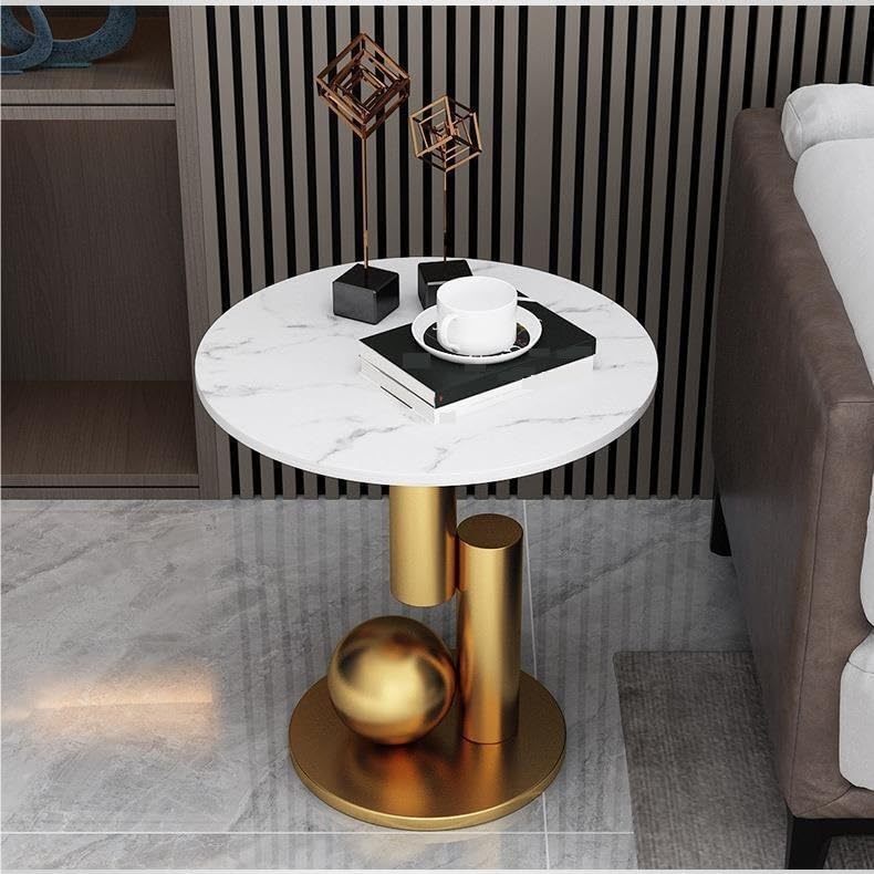 Mesa de centro pequeña para sala de estar moderna o balcón de diseño nórdico 2