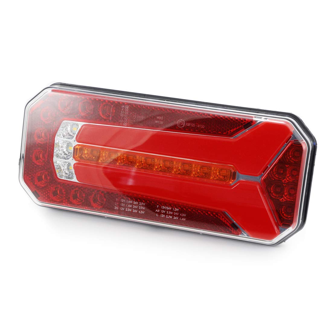 2 x LED tylne tylne tylne połączenie 24 V 12 V światła pozycyjne samochód ciężarówki przyczepa podwozie przyczepa kempingowa autobus