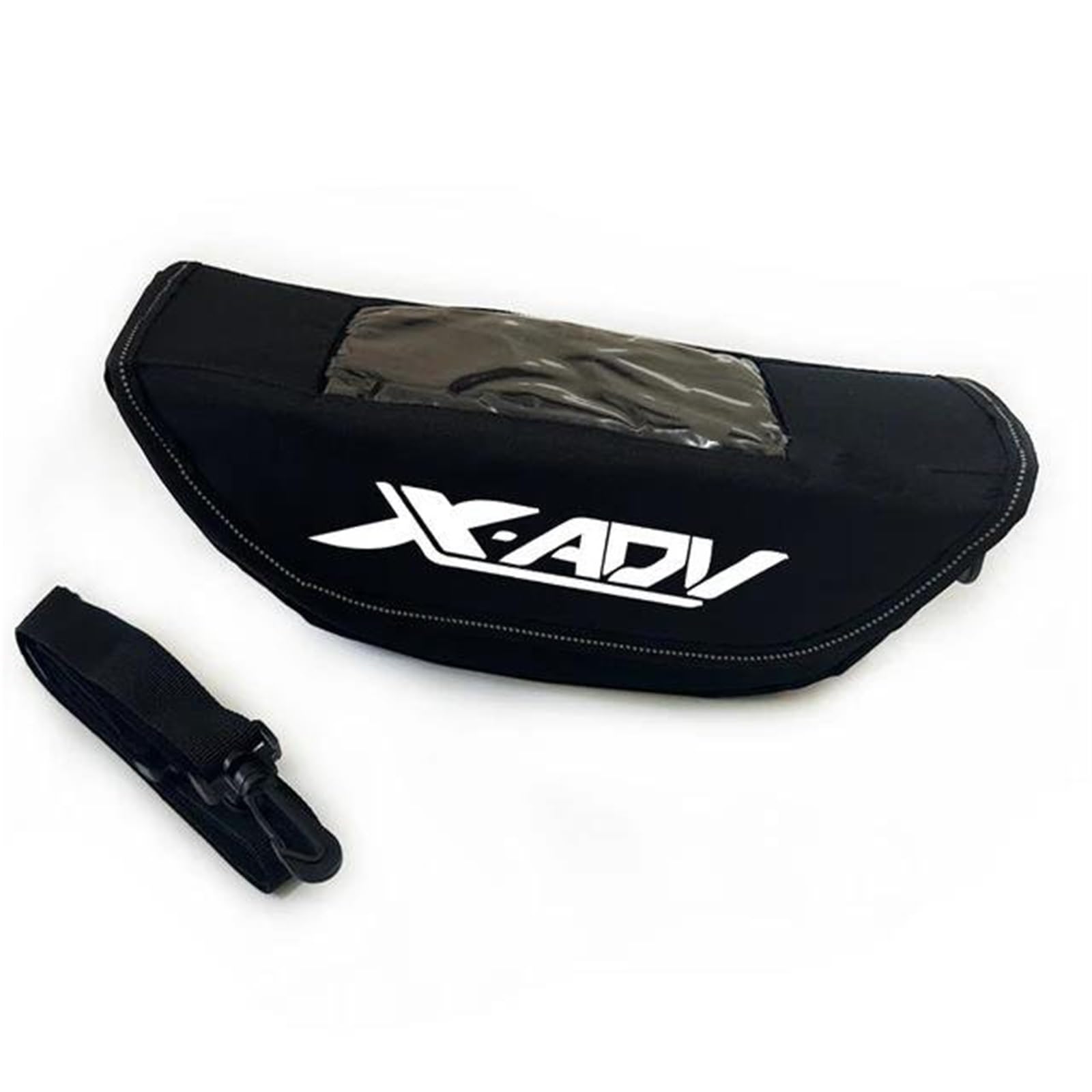 Borsa Da Manubrio Per X-ADV 750, 150, 125 E, Porta Attrezzi, Impermeabile Viaggio Borsa Moto Laterale(Nero 1)