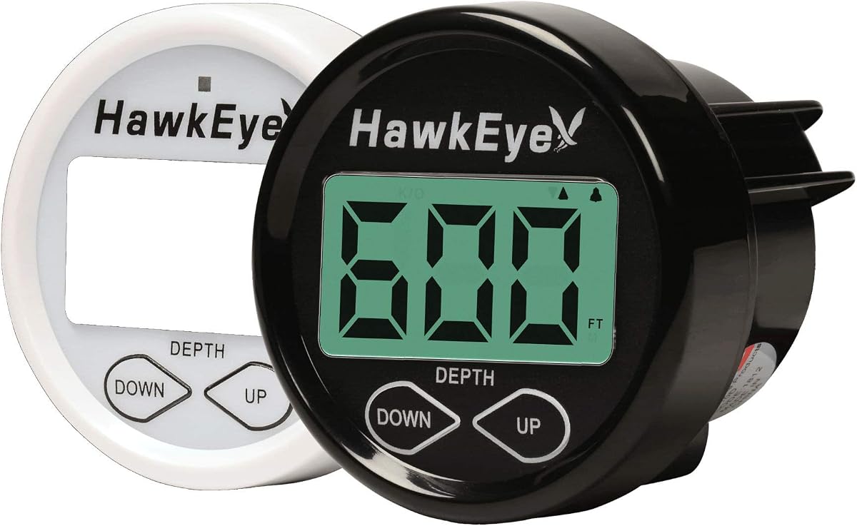 DepthTrax 2B Boat Mount in Dash Digital Depth Finder