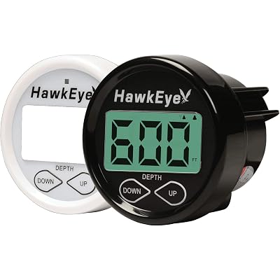 DepthTrax 2B Boat Mount in Dash Digital Depth Finder