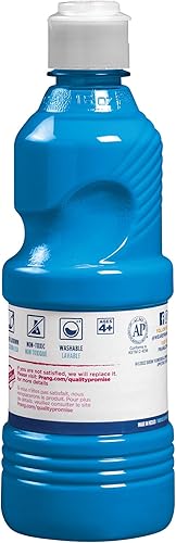 Vista 44 de Prang - Pintura témpera lavable, botella de 473 ml, Amarillo