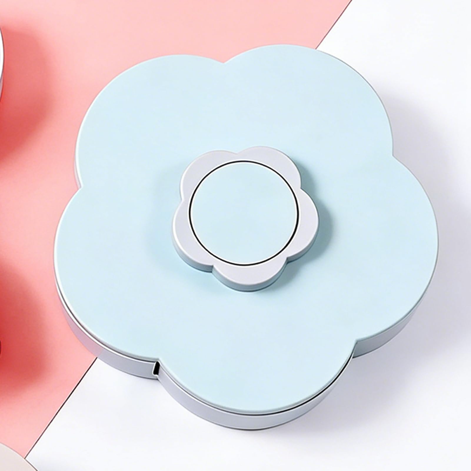 Boîtes à goûter Récipient Réutilisable à Couvercle Rotatif | Rangement pour Apéritif Adultes pour , Adultes, Maison, Fêtes, Voyages, Camping, Bonbons, Chocolat, Biscuits,