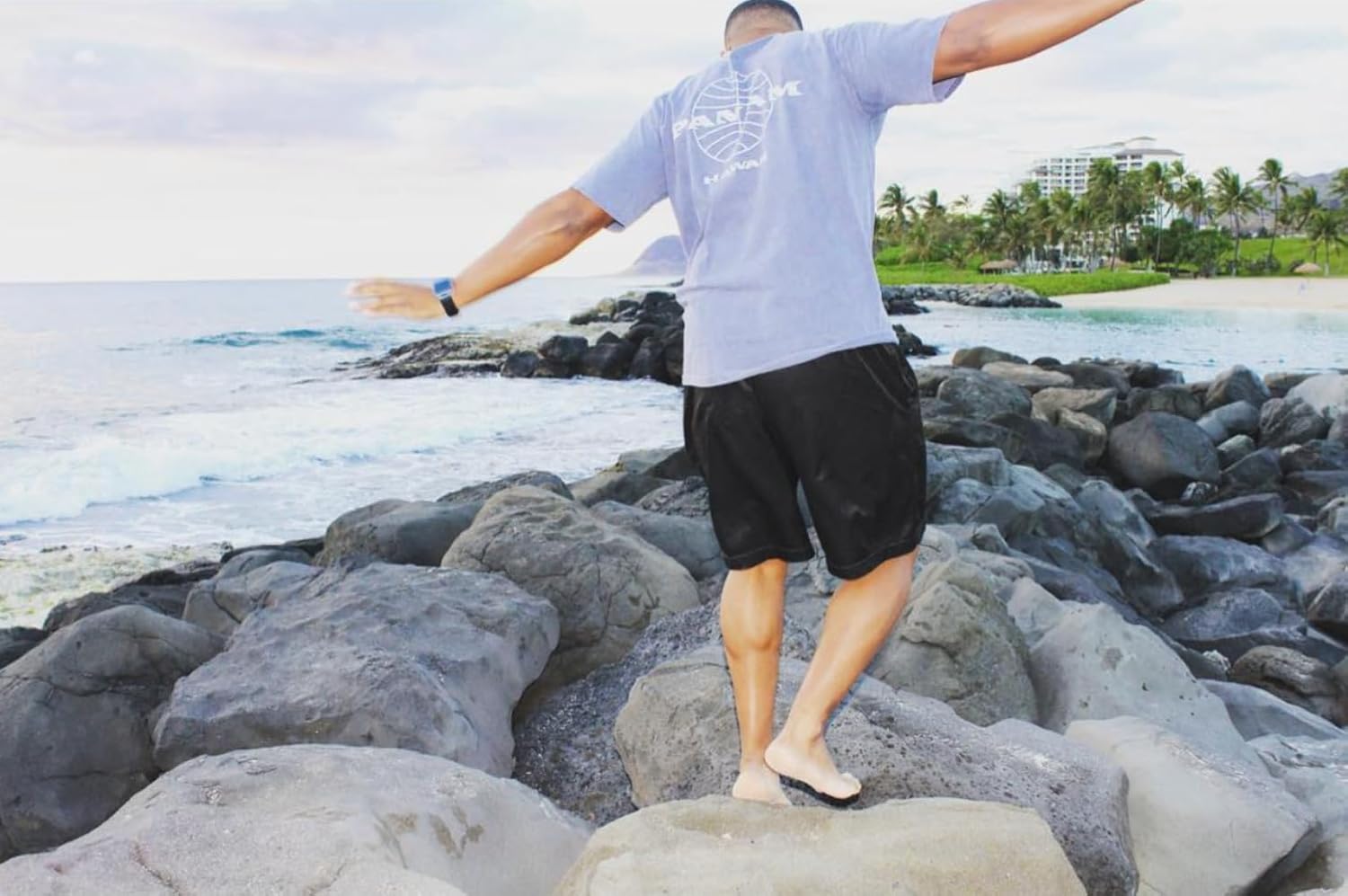 Pan Am Globe Short Sleeve Comfortable Cotton T-Shirt