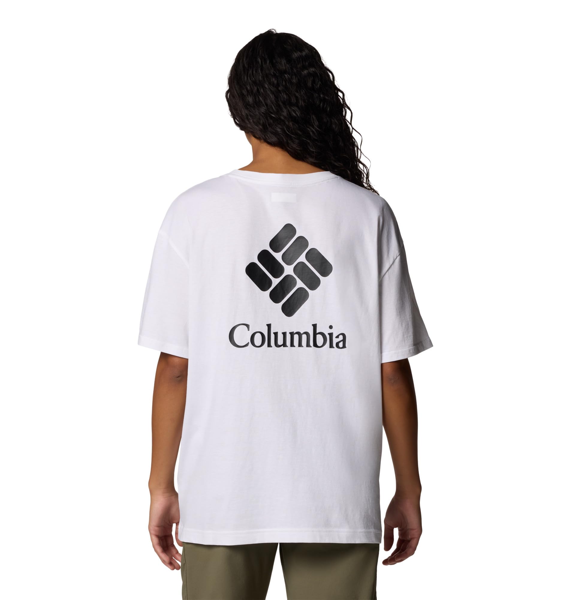 Columbia Rolling Bend Graphic Oversized Tee T-Shirt Oversize Graphique Rolling Bend Femme