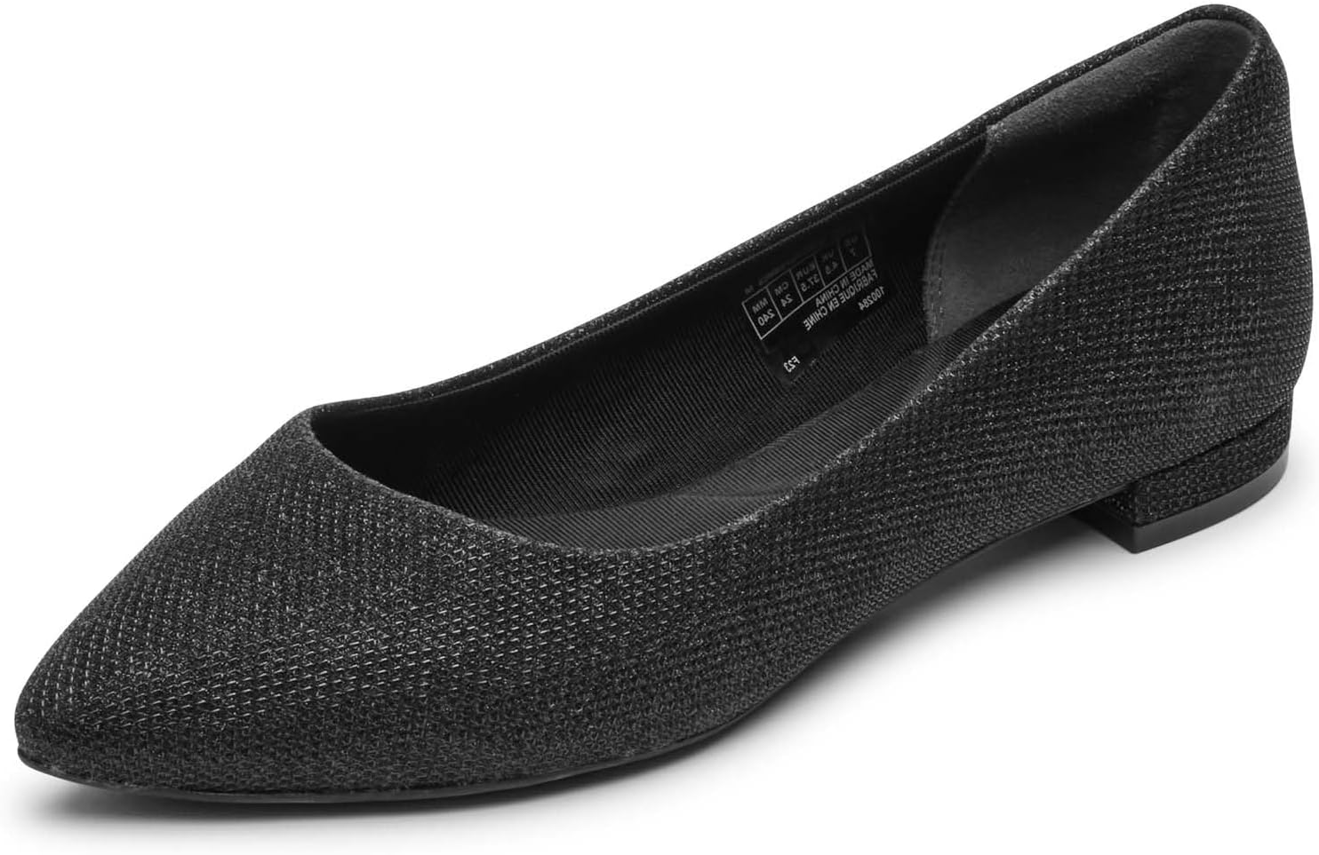 Rockport Women's Total Motion Adelyn Ballet Flat, Black Burn Calf, 2.5 UK:  Amazon.co.uk: Fashion
