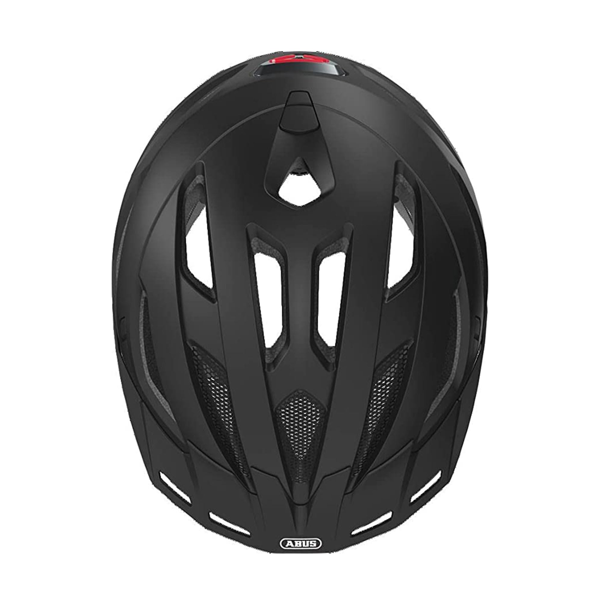 ABUS Kask miejski Urban-I 3.0 – kask rowerowy z tylnym światłem, daszkiem i zapięciem magnetycznym – dla kobiet i mężczyzn