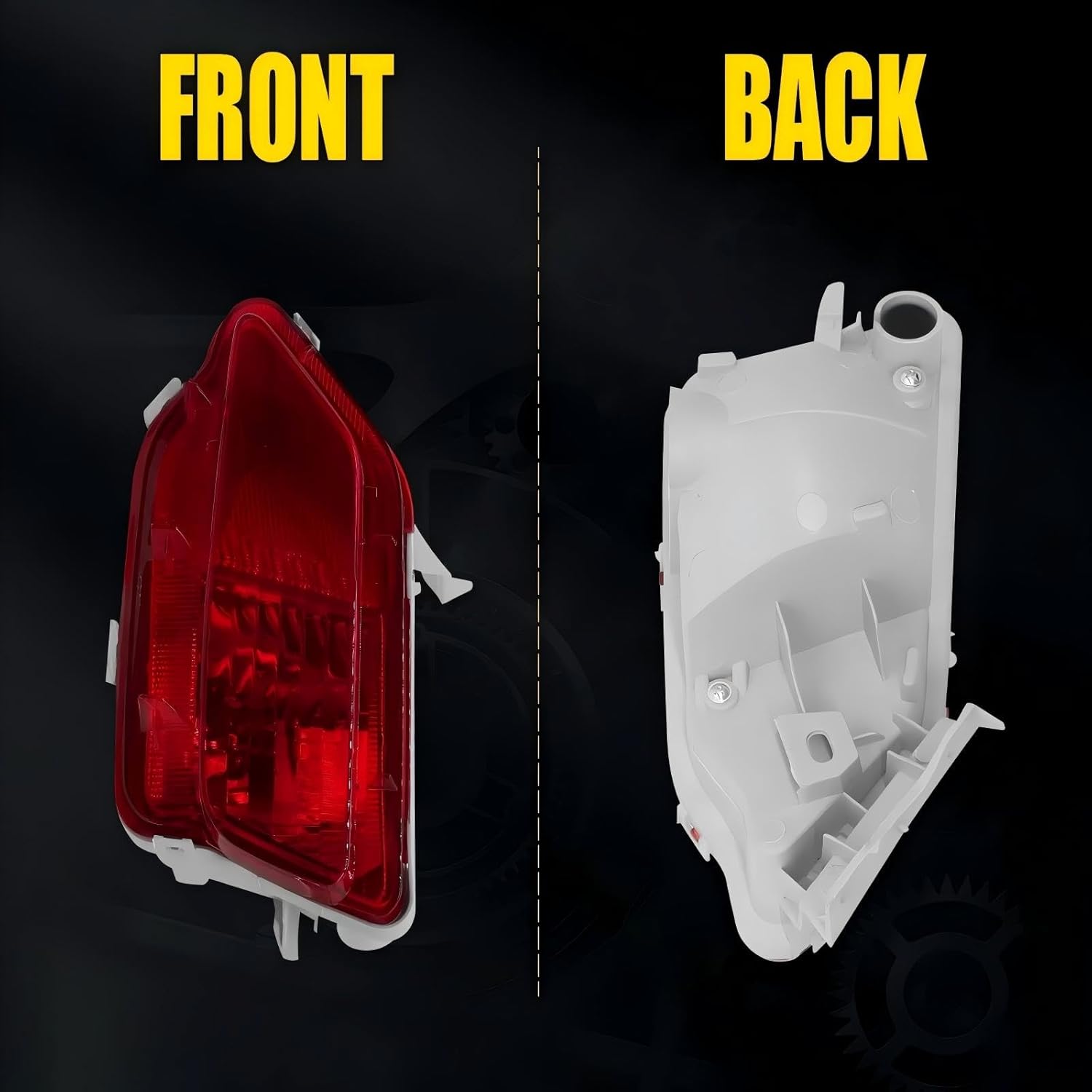 Rear Bumper Reflector Light Assembly Passenger Side 81480-0R020 81480-42040 TO1185107 for Toyota RAV4 2013 2014 2015