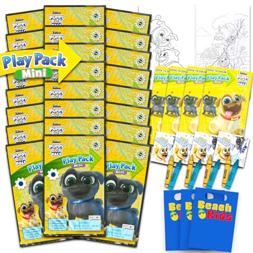 Mini packs de jeu Disney Grab n Go | 24 livrets de coloriage avec autocollants pour enfants