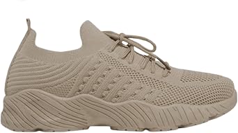 Ladmiple Walking Shoes Women Slip On Lightweight Sneakers Tennis Workout Gym Shoes Non Slip Comfort Fashion Running Shoe