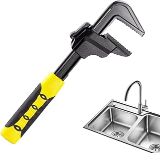 自動車用エフ型レンチ, 人間工学に基づいた調整可能なワイド開口工具, 自動車修理用F型レンチ, プロ 技術者 工事 家庭用 修理 DIY メンテナンス 自動車 取付