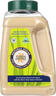 Florida Crystals Natural Cane Sugar, 48 Ounce (Pack of 6)