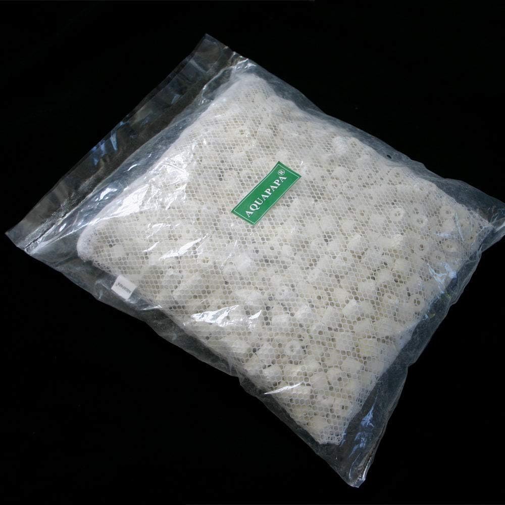 Lomas Anillos De Cerámica Para Acuarios 450 G - Medio Filtrante Para
