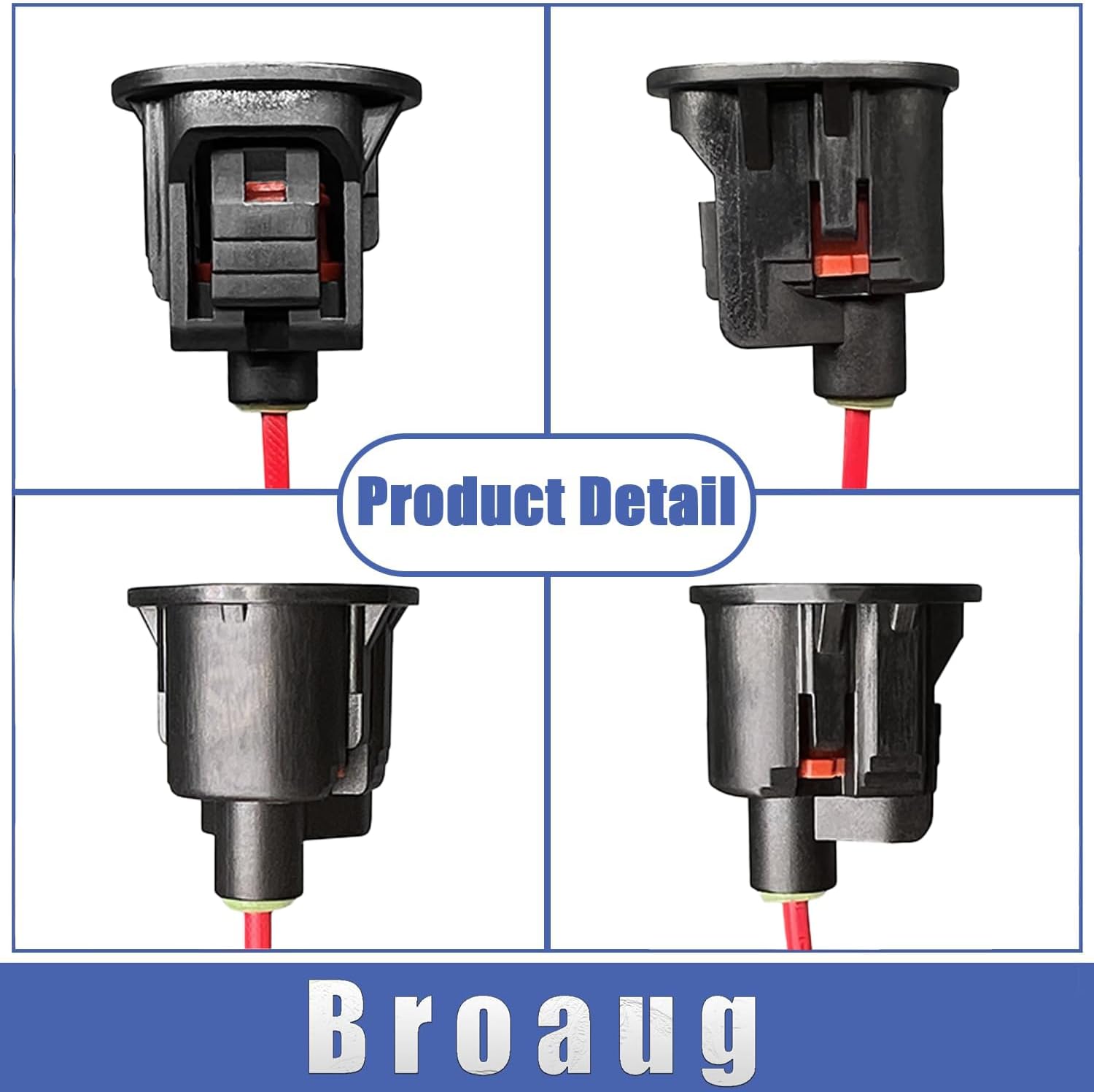 Auto Oil Pressure Switch Connector Harness Wire Compatible with Acura/Honda/Lexus/Toyota etc. Replace#: OE:9098011363,S2538,PT2523,CONB11316,EC2449
