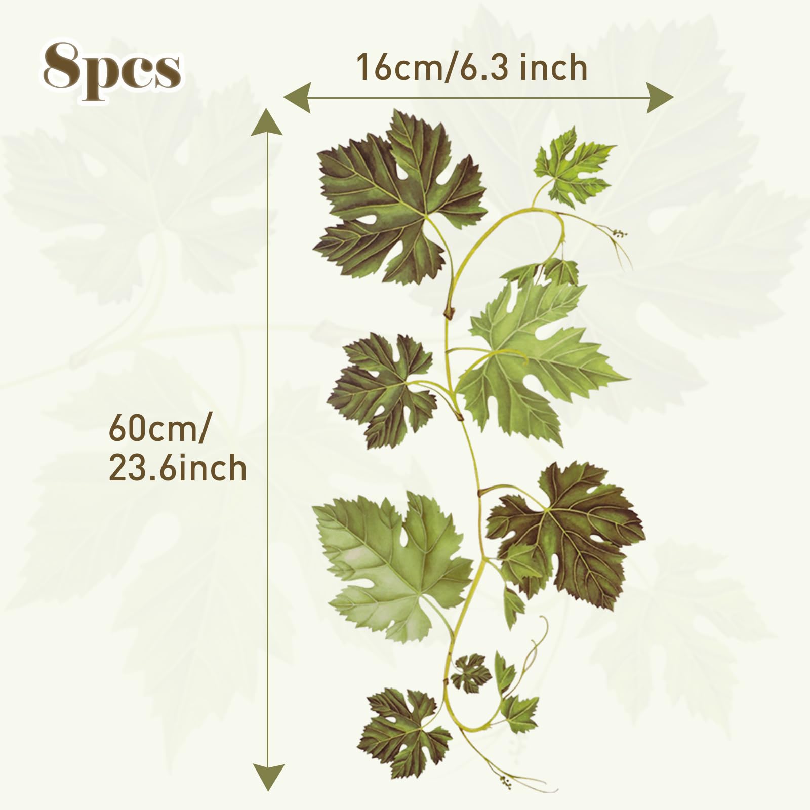 Jiusely 240cm Ivy Wall Stickers - Image 4
