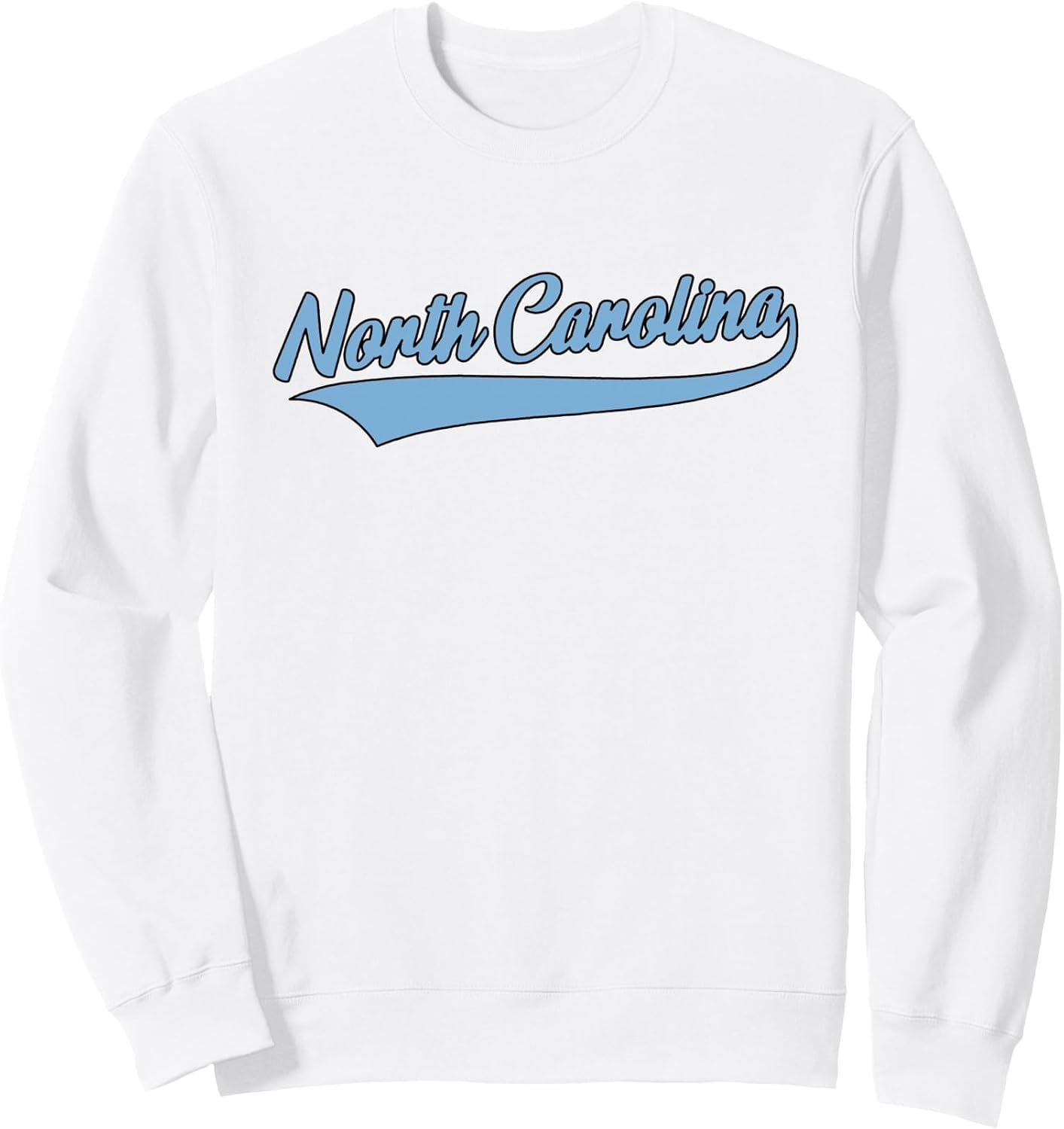 NORTH CAROLINA - Throwback Design - Classic Sweatshirt