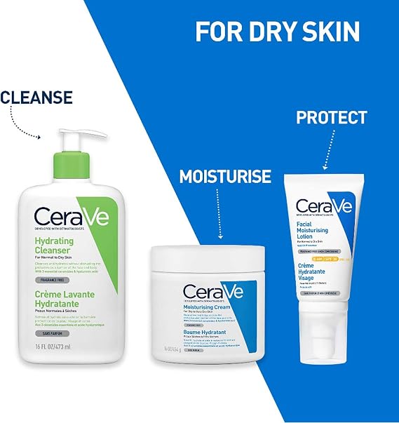 CeraVe Nemlendiren Temizleyici Kuru ve Normal Ciltler (473 ml)