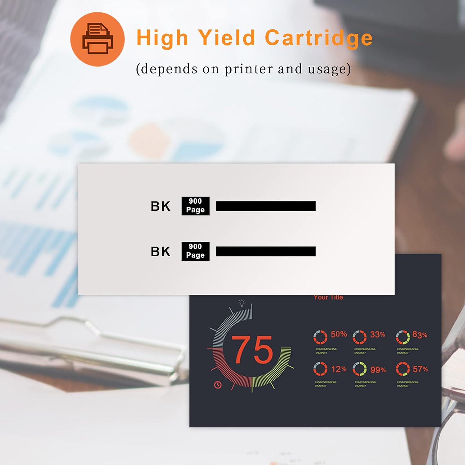 Amаzіng 🔥 Run Star Remanufactured 802XL Black Ink Cartridges Replacement for 802 802XL T802XL T802 use with Workforce Pro WF-4740 WF-4730 WF-4734 WF-4720 EC-4040 (2-Black)
