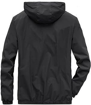 DGKaxiyaHM Men's Retro Hooded Casual Bomber Jacket Multiple
