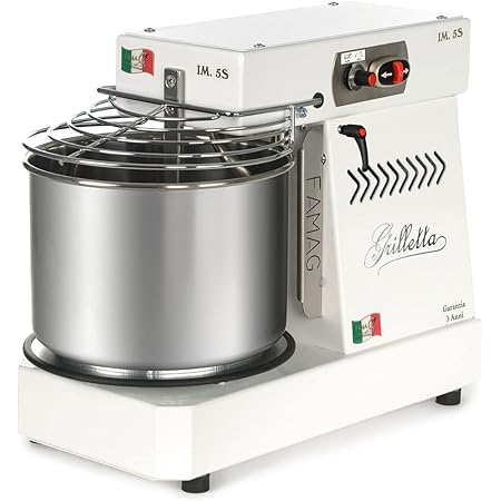 Amazon.com: Famag IM-8S Spiral Dough Mixer, Arctic White: Home & Kitchen