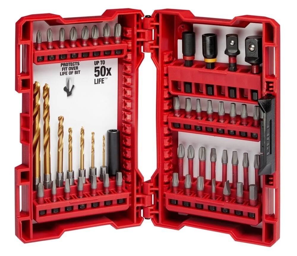 50PC 48-32-4013 for Milwaukee Impact Duty Driver Bit Set w/storage box